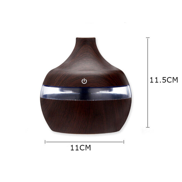 Electronic Aroma Humidifier Room LED Diffuser USB Plugged-in_10