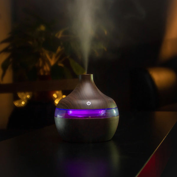 Electronic Aroma Humidifier Room LED Diffuser USB Plugged-in_6