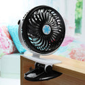 Oscillating Portable Desk and Clip on Air Cooling Fan- USB Rechargeable_10