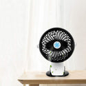 Oscillating Portable Desk and Clip on Air Cooling Fan- USB Rechargeable_13