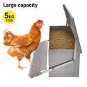 Heavy Large 5KG Treadle Automatic Farm Poultry Feeder Kit_4