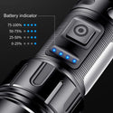 Rechargeable LED Torch COB Flashlight Work Light_5