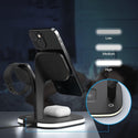 5 in1 Foldable Wireless Fast Charger Dock Station for Apple - Available in Black and White_9