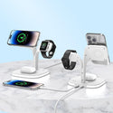 5 in1 Foldable Wireless Fast Charger Dock Station for Apple - Available in Black and White_2