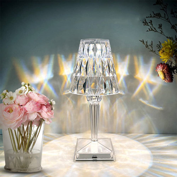 RGB LED Crystal Touch Atmosphere Bedside Light Diamond Rose Bar Table Lamp_6