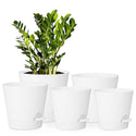 GREENHAVEN Self Watering Planters with Drainage Hole - Set of 5_1