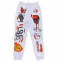 Graphic Print Jogger Sweatpants, Casual Loose Sporty Pants With Pocket, Women's Clothing