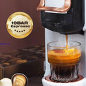 HiBREW H2B 5 in 1 Multi-Capsule Cold & Hot Coffee Maker (Black)