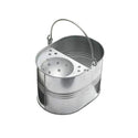 Mop Bucket Metal Galvanised  for Cleaning