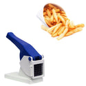 Potato Chipper Vegetable Cutter Slicer with Interchangeable Blades