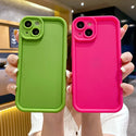 Luxury Candy Color Soft Phone Case For iPhone 15 14 13 12 11 Pro Max 14 15 Plus Mini X XR XS Max 7 8Plus Shockproof Bumper Cover