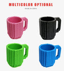 350ml Creative Milk Mug Coffee Cups Creative Build-on Brick Mug Cups Drinking Water Holder Building Blocks Design