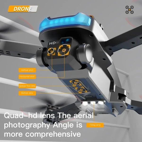 New P15 Drone Professional 8K GPS Dual Camera 5G Obstacle Avoidance Optical Flow Positioning Brushless Upgraded RC 10000M