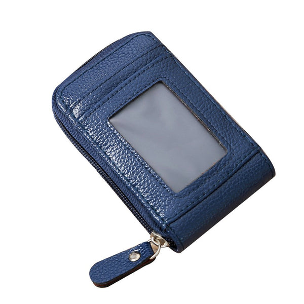 Korean Version New PU Leather Fresh Casual Coin Wallet Soft Surface Fashion Cartoon Men Women Credit Passport Card Bag