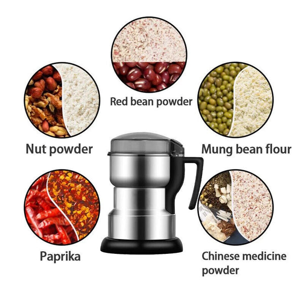 100W Electric Coffee Grinder Grinding Milling Bean Nut Spice Matte Blade Blender