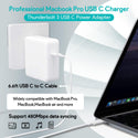 Mac Book Pro Charger - 96W USB C Charger Fast Charger for USB C Port MacBook pro & MacBook Air, ipad Pro, Samsung Galaxy and All USB C Device, 6.6 ft USB C to USB C Cable Included