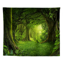Green Forest Series Tapestry Painting
