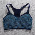 Sports Bra, Stretch Push Up Padded Fitness Vest ,Breathable Seamless Underwear Yoga Running Tops