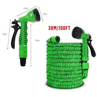 7 Functions 100FT Spray Nozzles Expandable Garden Water Hose_0