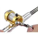 Mini Portable Pocket Pen Telescopic Fishing Rod Kit_12