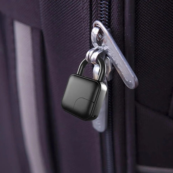 Home Security Smart Keyless Padlock with Fingerprint Sensor- USB Charging_13