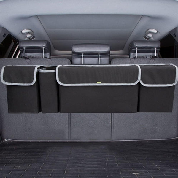 Large Capacity Car Trunk Backseat Hanging Organizer Storage with Pockets_5