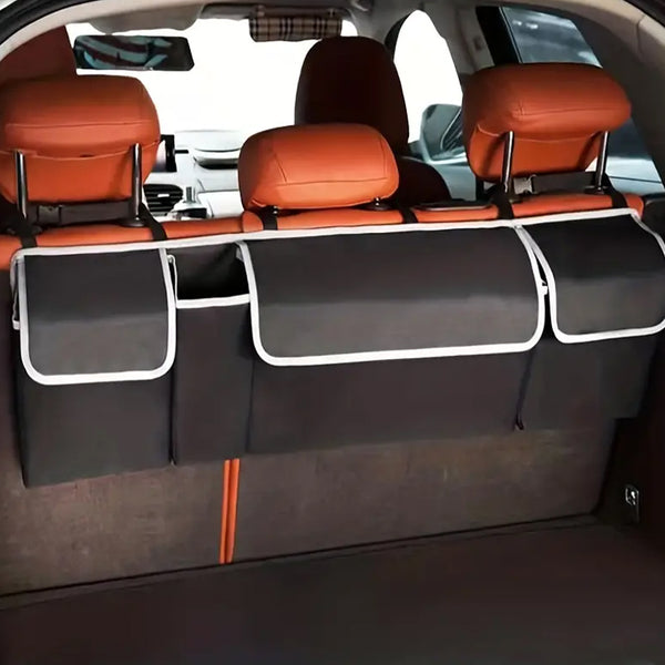 Large Capacity Car Trunk Backseat Hanging Organizer Storage with Pockets_6