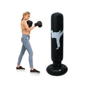 Sports Training Vertical Free Punch Inflatable Boxing and Kicking Bag_5