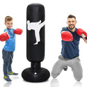 Sports Training Vertical Free Punch Inflatable Boxing and Kicking Bag_7