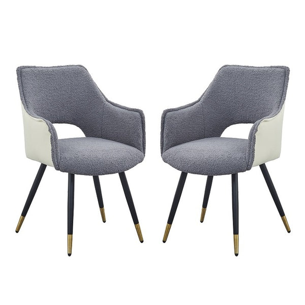 Venera Set of 2 Armed Dining Chairs