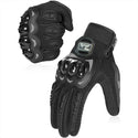 Thermal Motorbike Gloves with Carbon Knuckle Protection Motorcycle Gloves for Sport