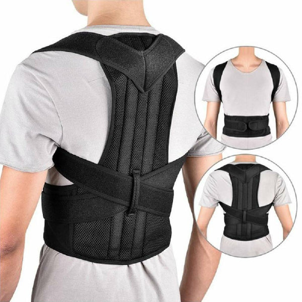 Slouch shoulder corset back lumbar brace orthosis support shoulder straight hold adjustable posture corrector