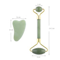 Jade Roller with Gua Sha Scraper for Face to Improve the Appearance of your Skin.