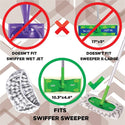 2PCS Replaceable Removable Swiffer Sweeper Mops