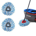 6pcs Easy Clean Wring Refill Microfibre Mop Head