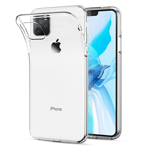 Transparent Bumper iPhone Cover Shockproof Silicone Case for iPhone 11 Pro Max
